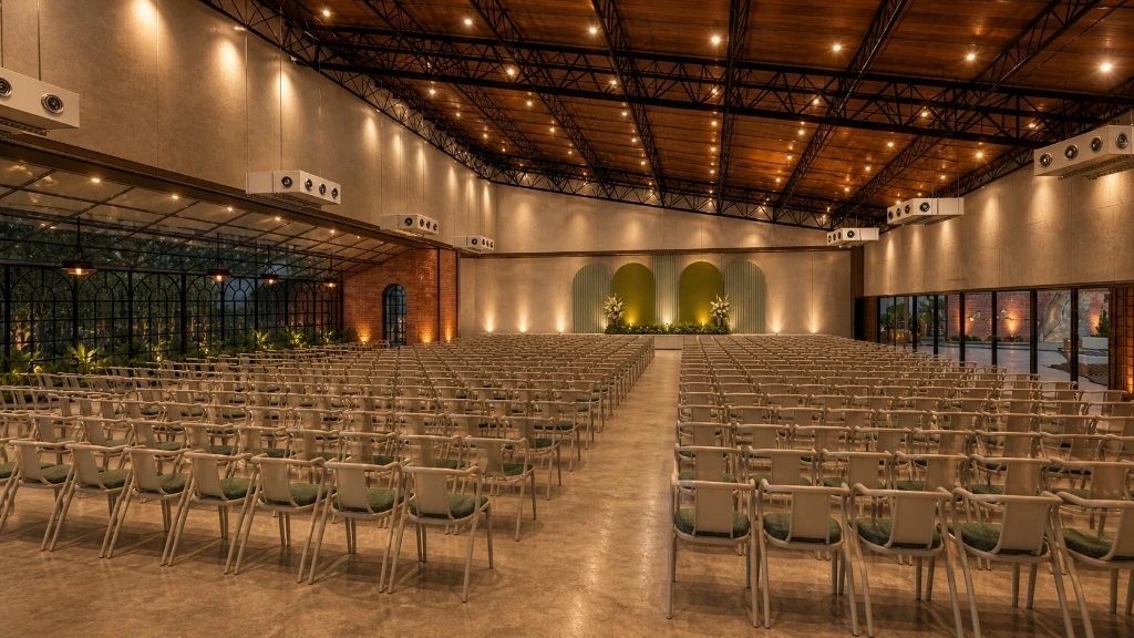 Aurelius Grand Hall view from back