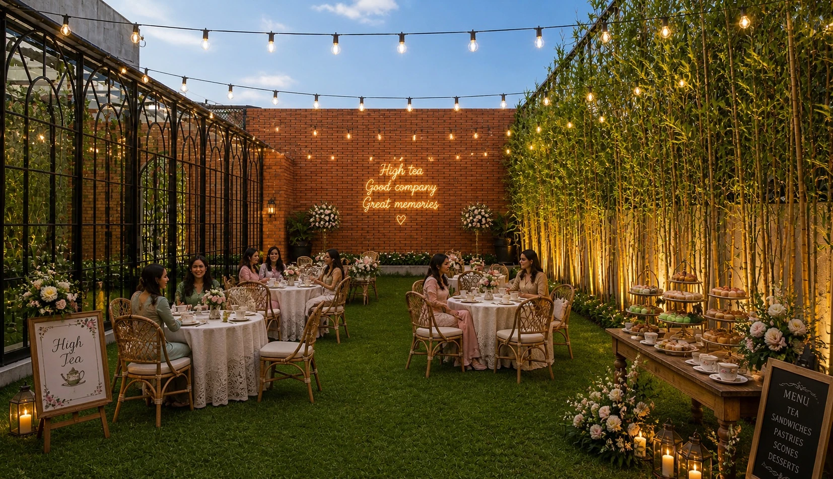 The Promenade seating layout
