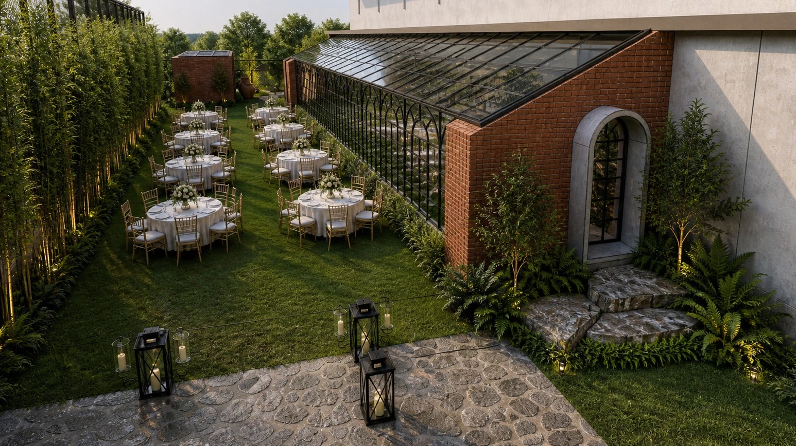 The Promenade decor